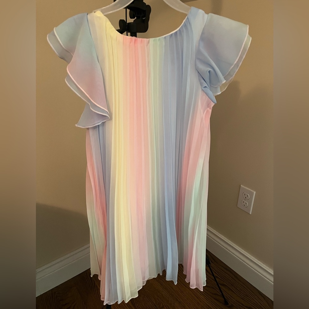 Pastel Rainbow Kids Dress